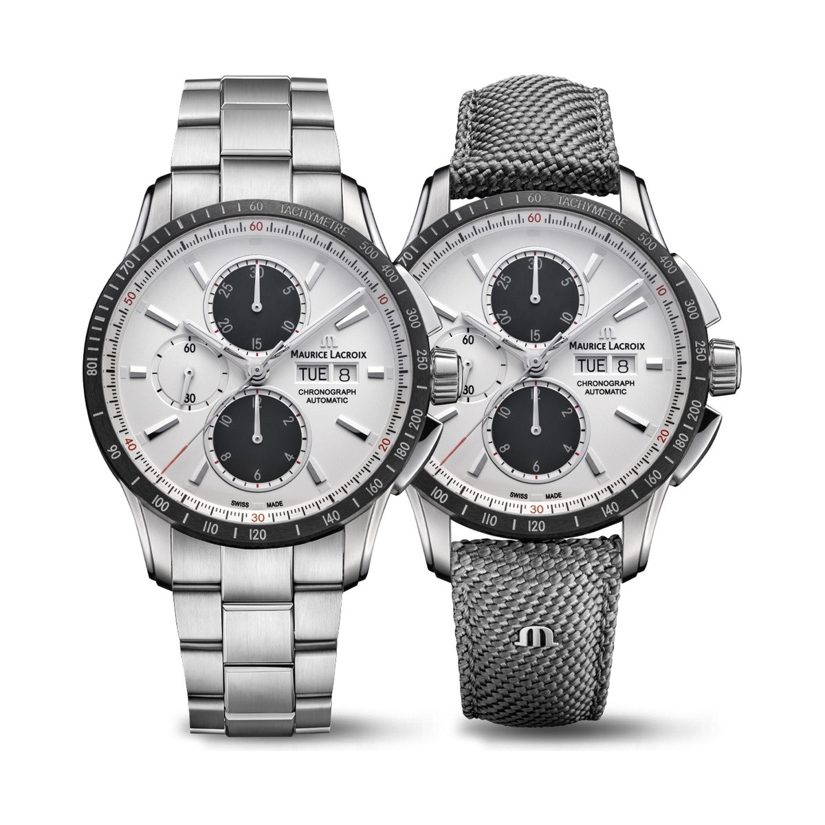 Maurice Lacroix Pontos Chronograph Date Men's Watch PT6038-SSL2H-130-A