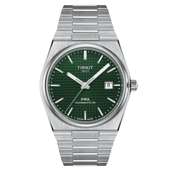 Tissot men's watch PRX Powermatic 80, T137.407.11.091.00