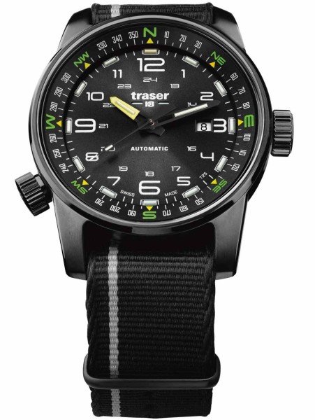 Traser H3 P68 Pathfinder Automatic Black Men's Watch 107718