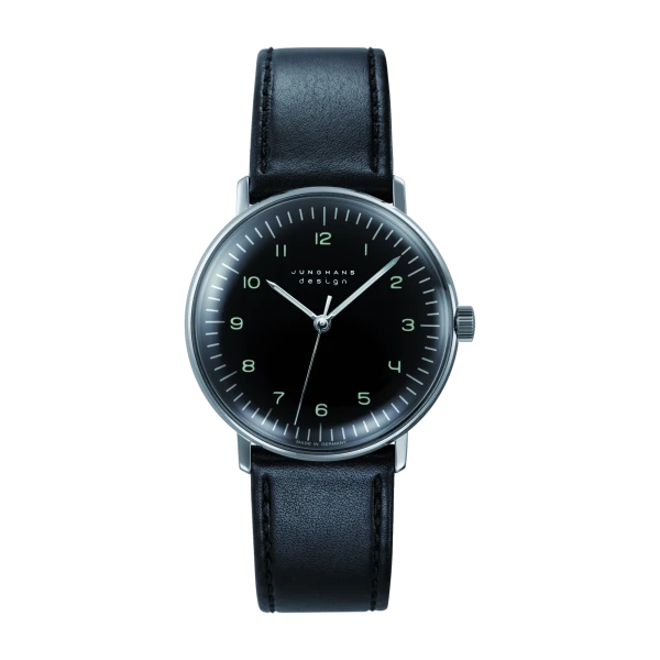 Junghans max bill hand-wound sapphire glass men's watch 027/3702.02