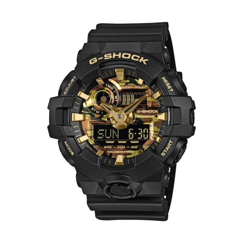 G-Shock ANALOG DIGITAL SERIES GA-700 Mens Watch GA-700CF-1AER