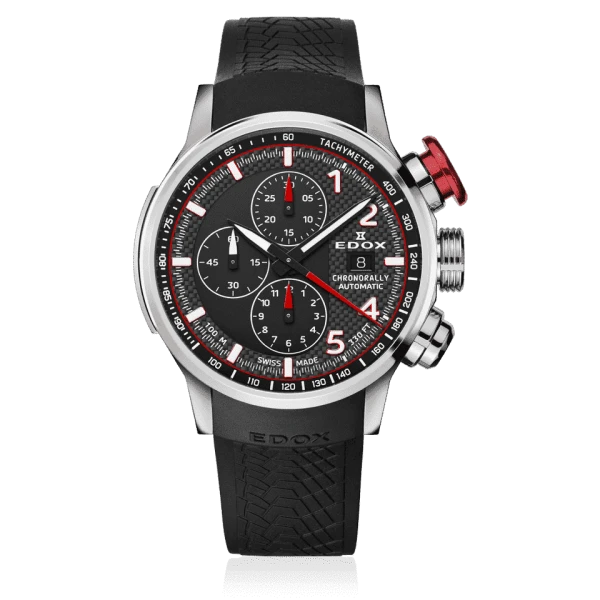Edox Chronorally Automatic men's watch 01129 TRCA NCAR