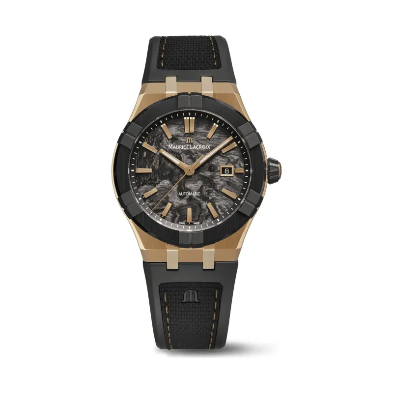 Maurice Lacroix Aikon-IC Frozen Carbon Bronze 43 mm Mens Watch AC6008-BRL20-730-2