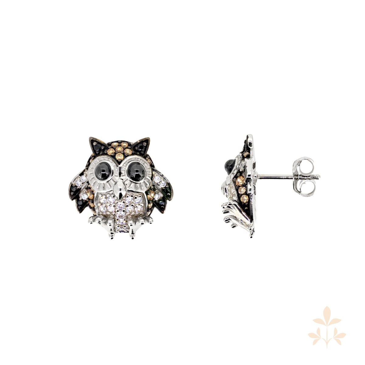 At the time Finn Owl Earrings SZA-2990-214