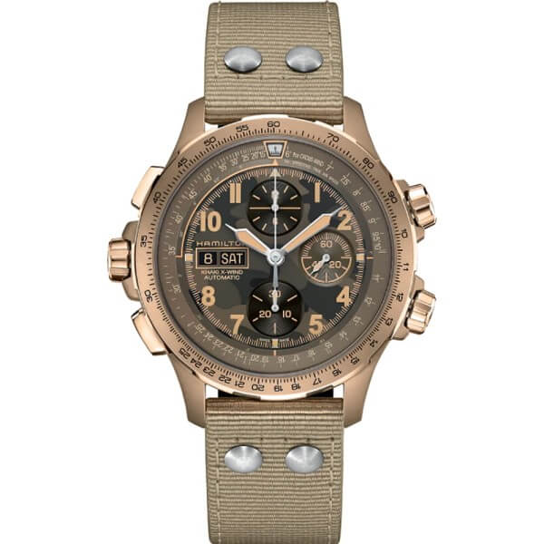 Hamilton Khaki X-Wind Day Date Automatic Chrono H77916920 Men's Watch
