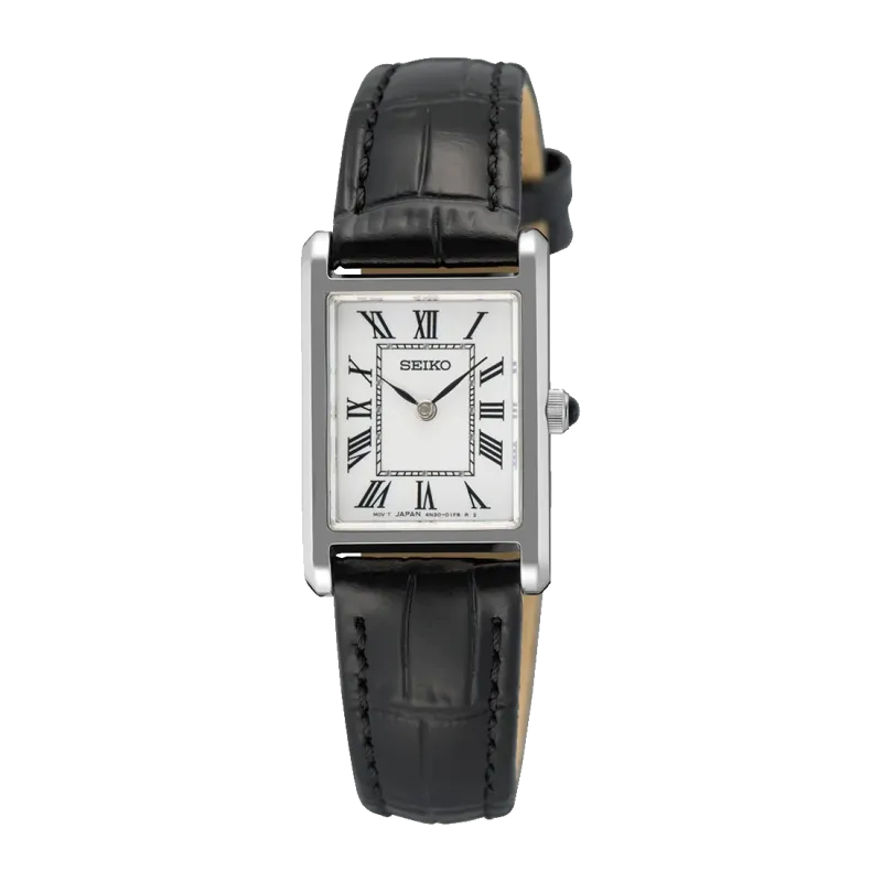 Seiko Classic Quartz Silver Ladies Watch SWR107P1
