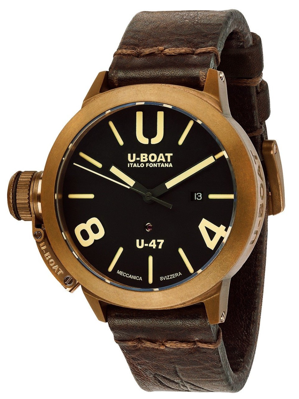 U-Boat Classico U-47 Automatic 47mm Bronze Men's Watch 7797