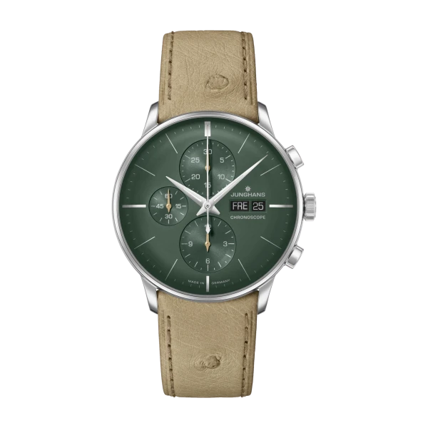 JUNGHANS men's watch 027/4222.02 Meister Chronoscope