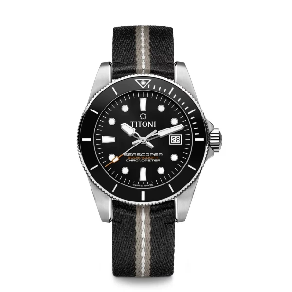Titoni Seascoper 300 men's watch 83300 SBK-T5-702