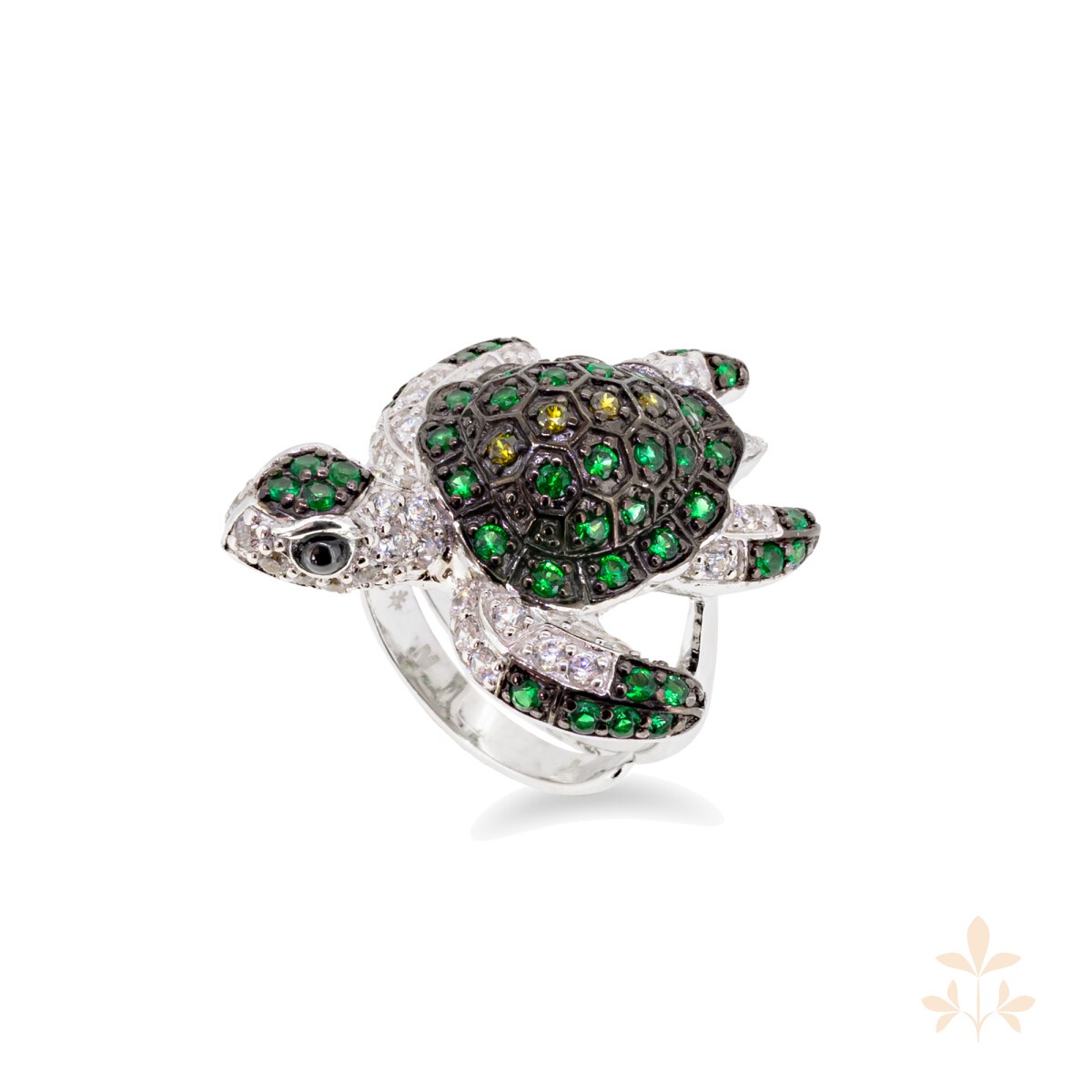 At the time Schildi turtle ring SZA-1990-212-M