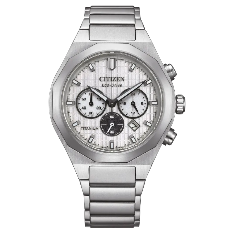 Citizen Zenshin Senkei Super Titanium™ Chronograph with Eco-Drive Men's Watch CA4690-51A