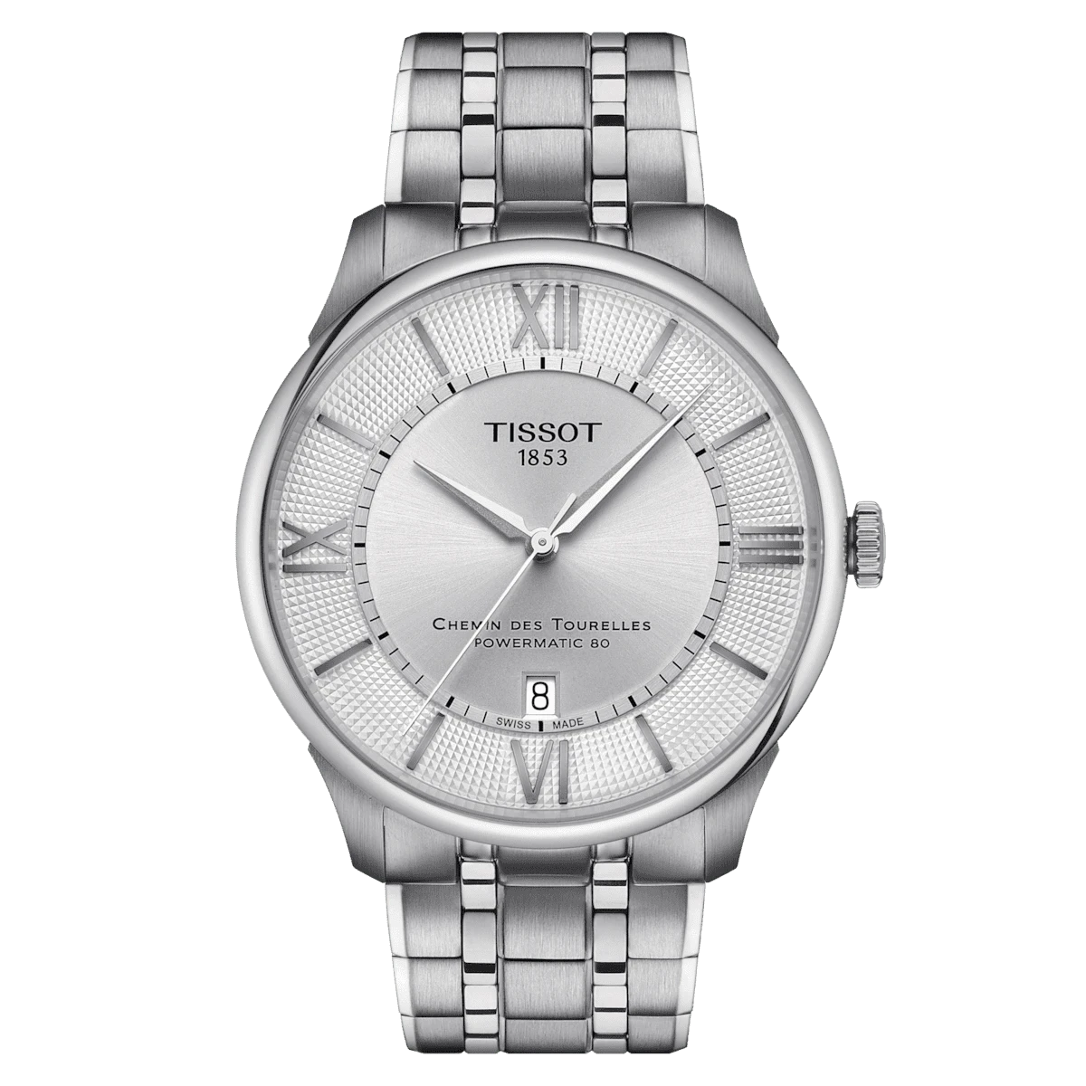 Tissot Chemin des Tourelles Powermatic 80 men's watch T139.407.11.038.00