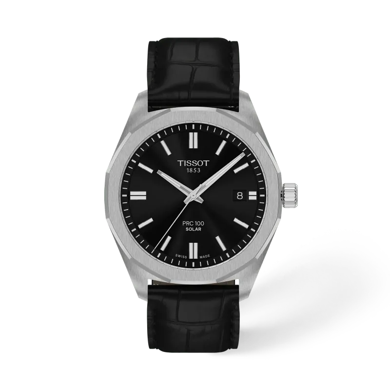 Tissot PRC 100 Solar 39mm men's watch T151.422.16.051.00