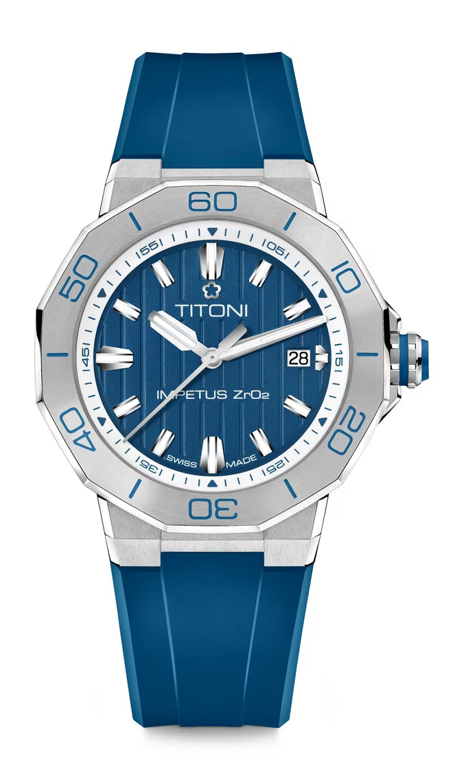 Titoni Impetus Ceramtech Set Men's Watch 83765 S-FF-709