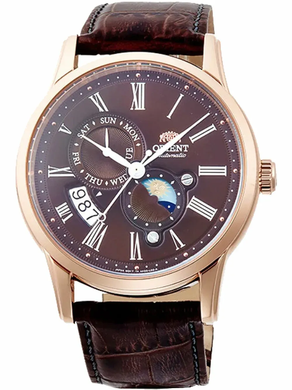 Orient Classic Automatic 43 mm Brown Men's Watch RA-AK0009T30B