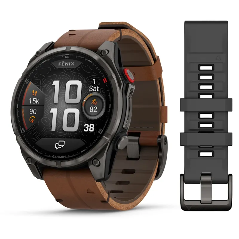 Garmin fēnix 8 Pro - 47 mm AMOLED Sapphire Men's Watch 010-03198-40