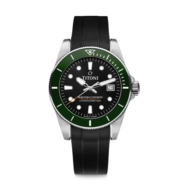 Titoni Seascoper 300 men's watch 83300 S-GN-R-702