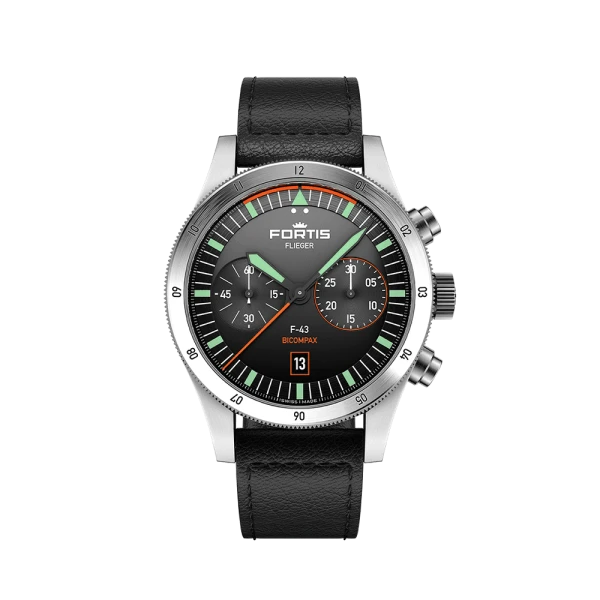Fortis FLIEGER F-43 Bicompax Original Men's Watch F4240005