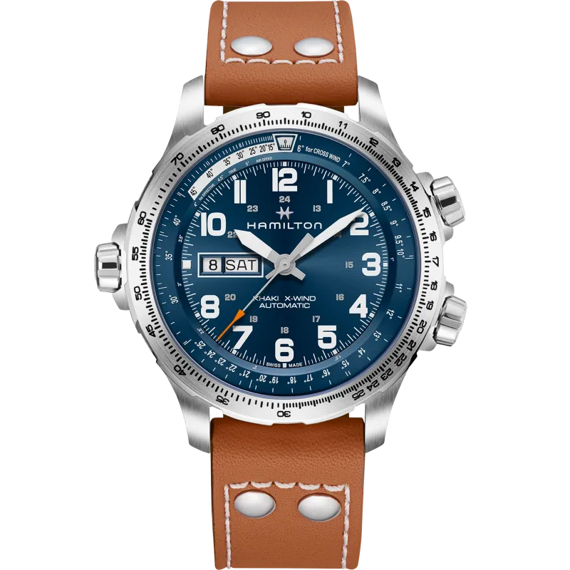 Hamilton Khaki X-Wind Day Date Automatic H77765541 Men's Watch