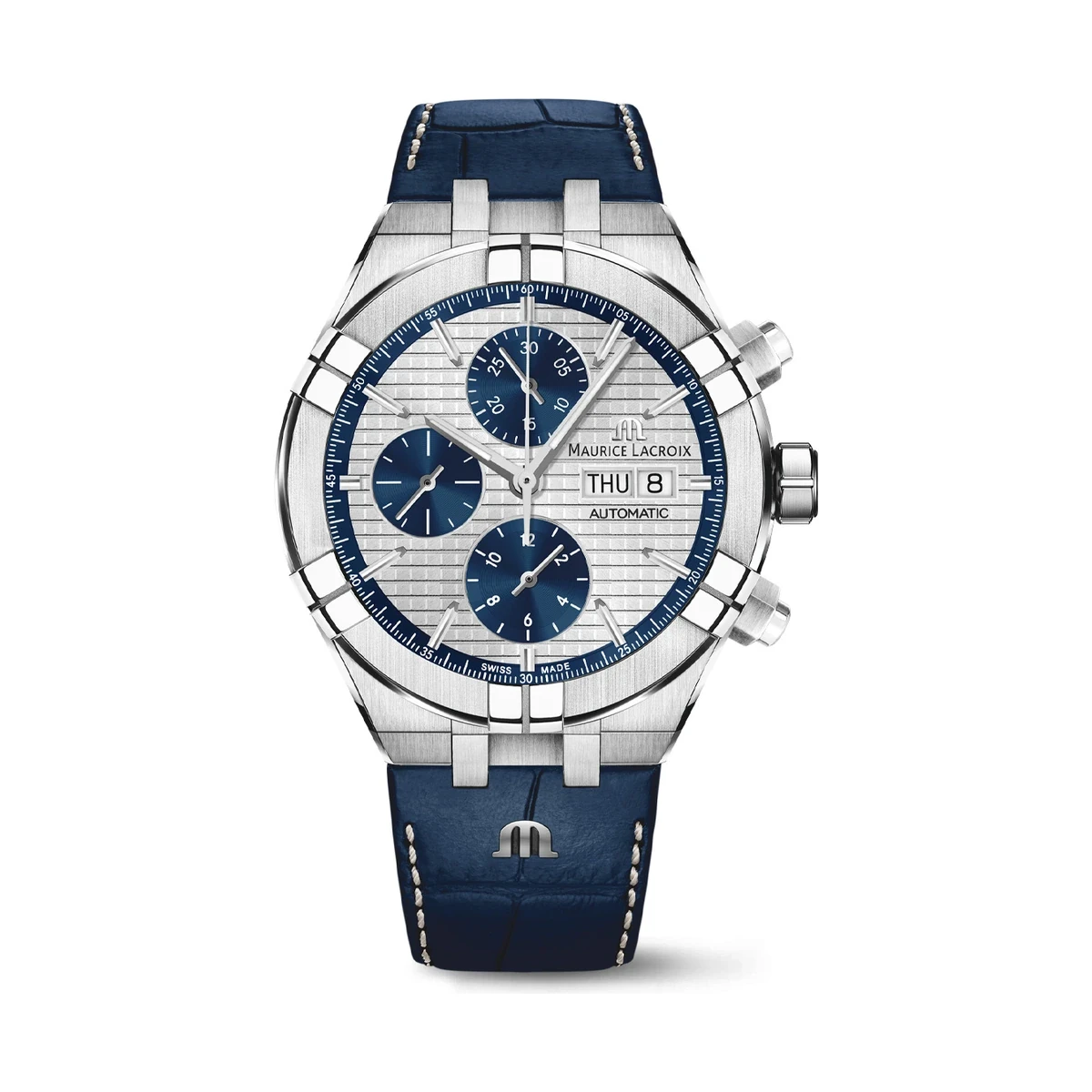 Maurice Lacroix Aikon Chronograph Day Date Men's Watch AI6038-SS001-131-1