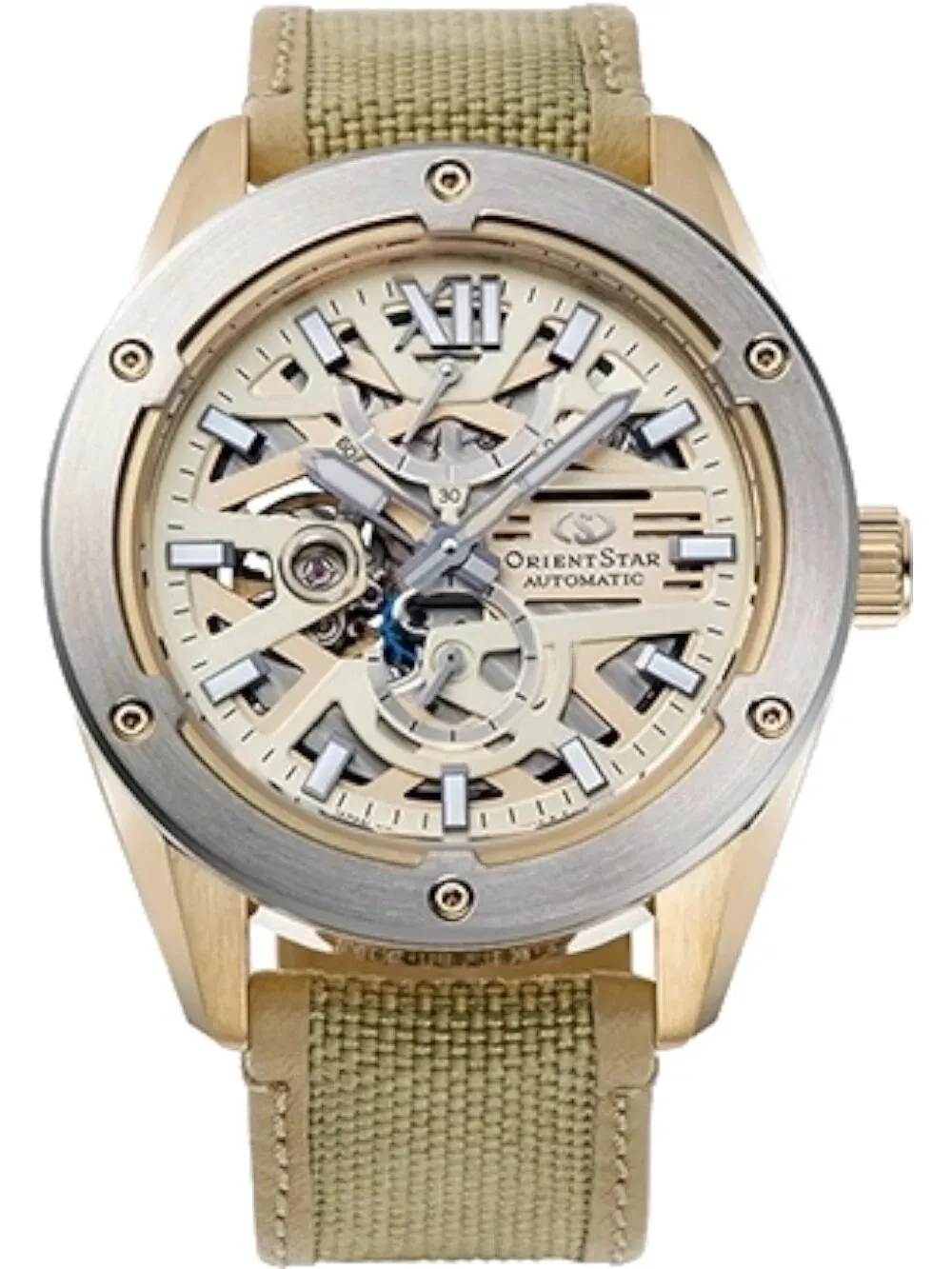 Orient Star M-Collection Automatic 42 mm Gold Men's Watch RE-BZ0005G00B