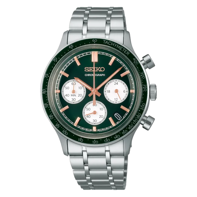 Seiko Quartz Chronograph Men's Watch SSB481P1