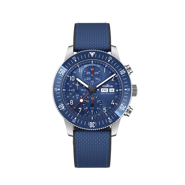 Fortis NOVONAUT N-42 Cobalt Blue Men's Watch F2040013