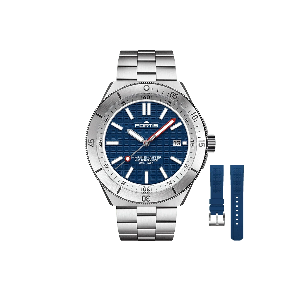 Fortis Marinemaster M-40 Blue Japan Men's Watch F8120012