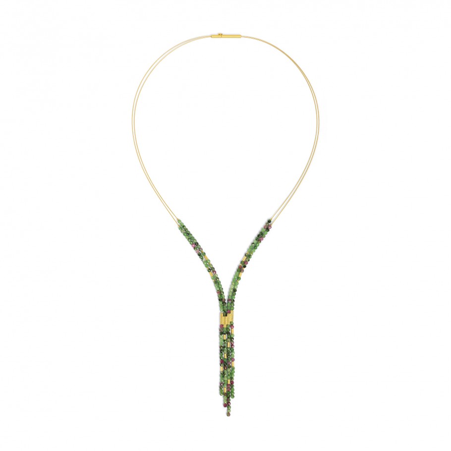 Bernd Wolf Yanika necklace ruby-zoisite 85635086-045