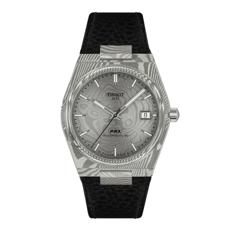 Tissot PRX 38mm Damascus Steel Automatic men's watch T137.807.96.081.00