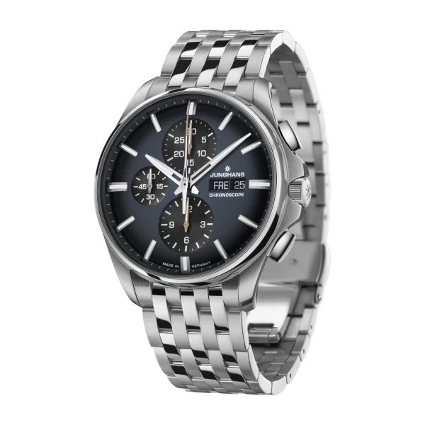 Junghans Meister S Cronoscope men's watch 027/4228.44