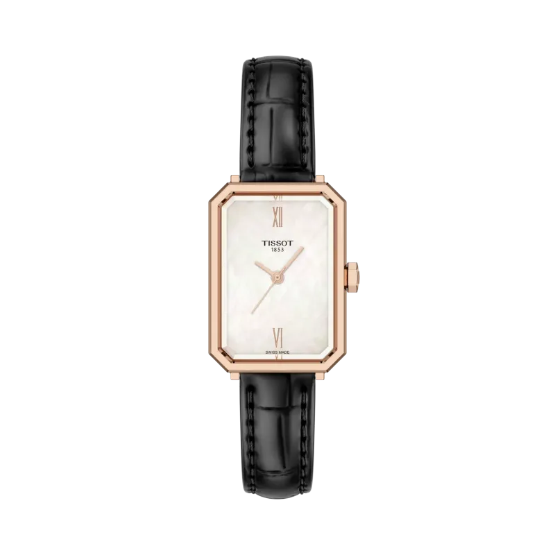 Tissot T-Lady SRV white leather ladies watch T160.110.36.113.00