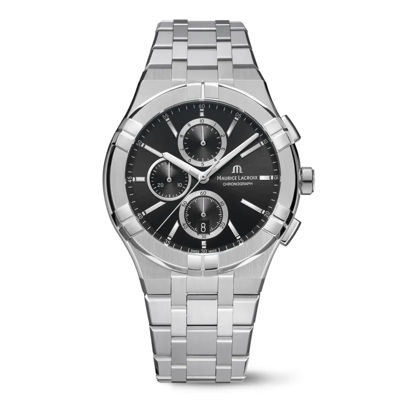 Maurice Lacroix Aikon Quartz Chronograph Men's Watch AI1118-SS002-330-1