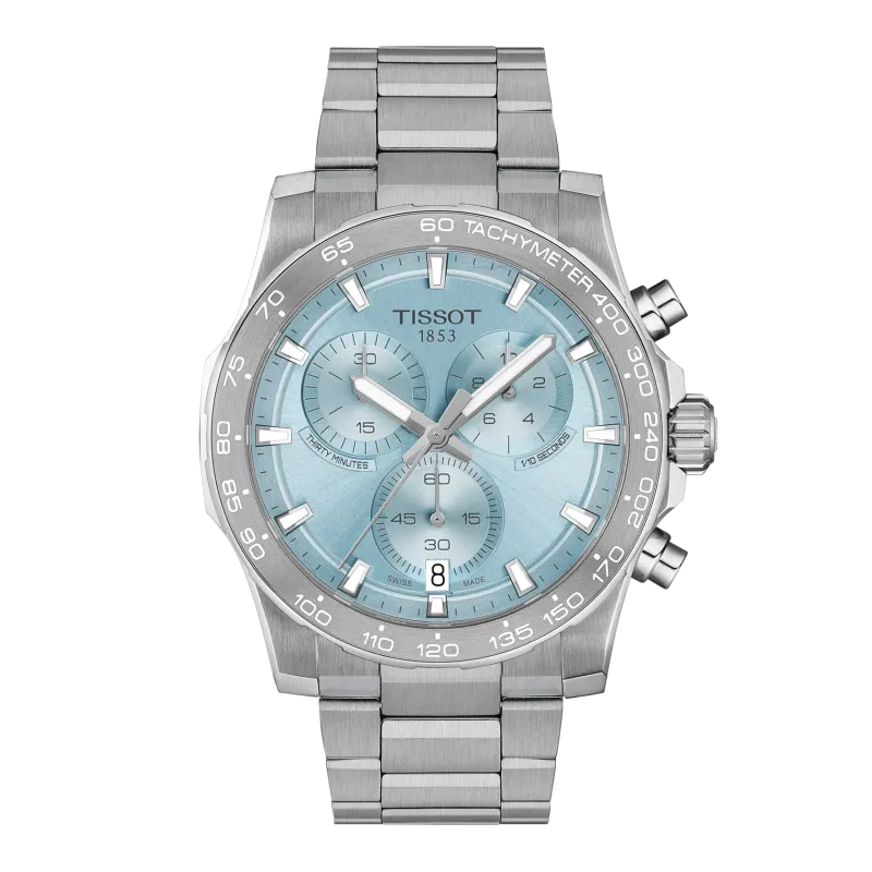 Tissot Supersport Chrono 42mm, stainless steel, quartz movement men's watch T125.417.11.351.00