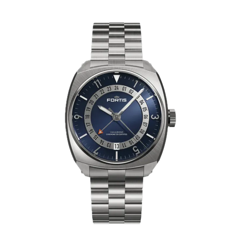 Fortis Vagabond V-40 Blue Dusk Men's Watch F6660002