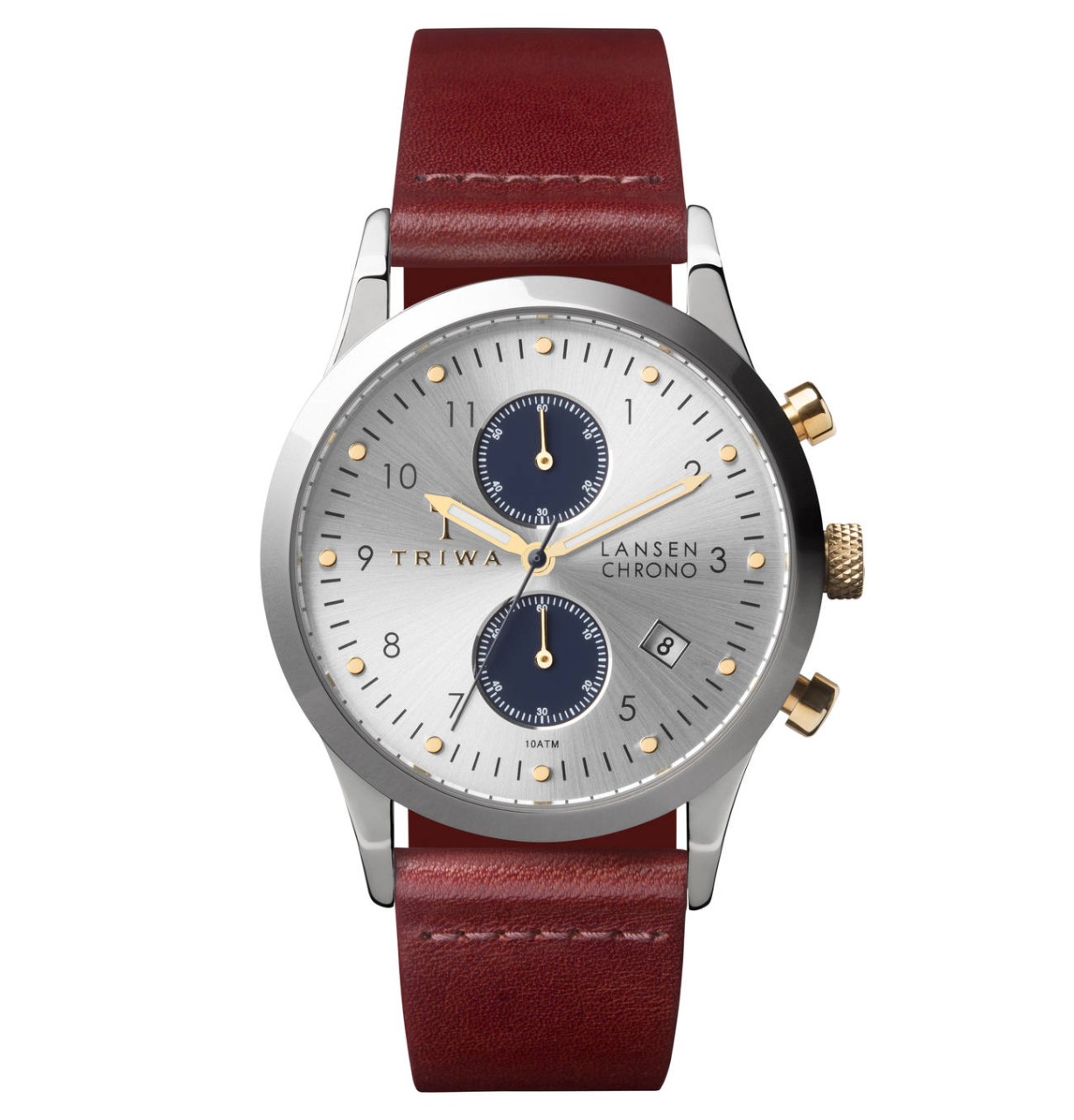 Pre-owned - Triwa Unisex Watch Loch Lansen Chrono Cognac Classic TRLCST115CL010312