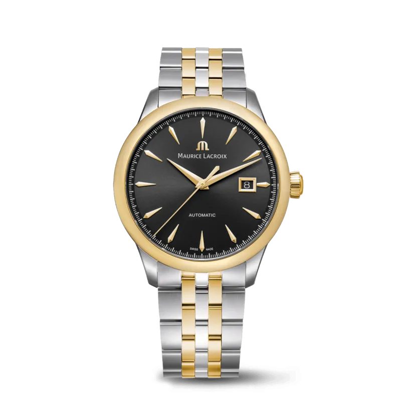 Maurice Lacroix 1975 Automatic Duotone 40mm, Multicolor, Stainless Steel, Black Men's Watch 756008-PVY12-330-1