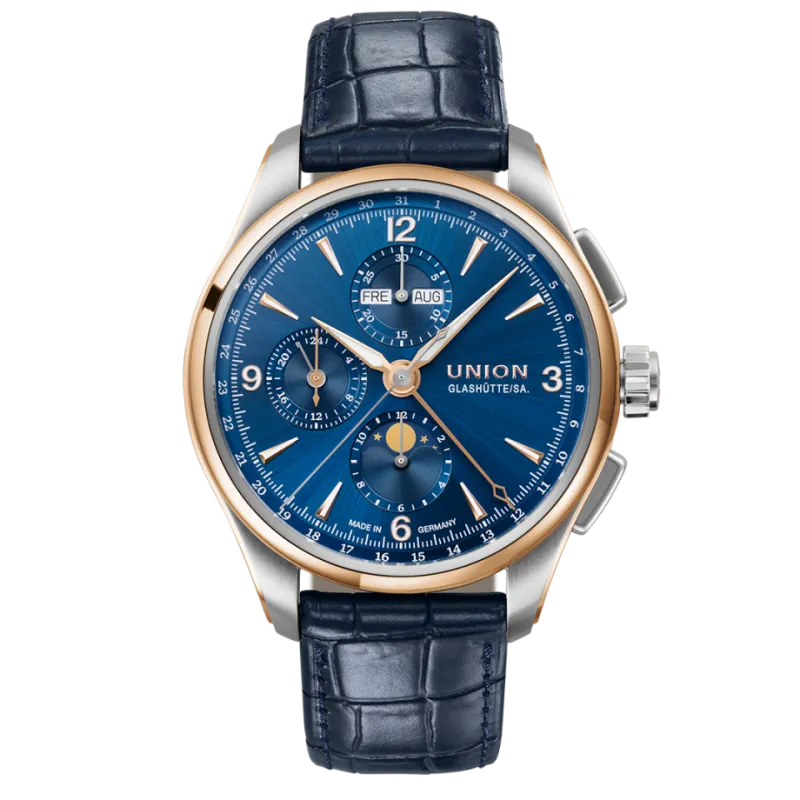 Union Glashütte Belisar Chronograph Moon Phase Men's Watch D907.425.46.047.01