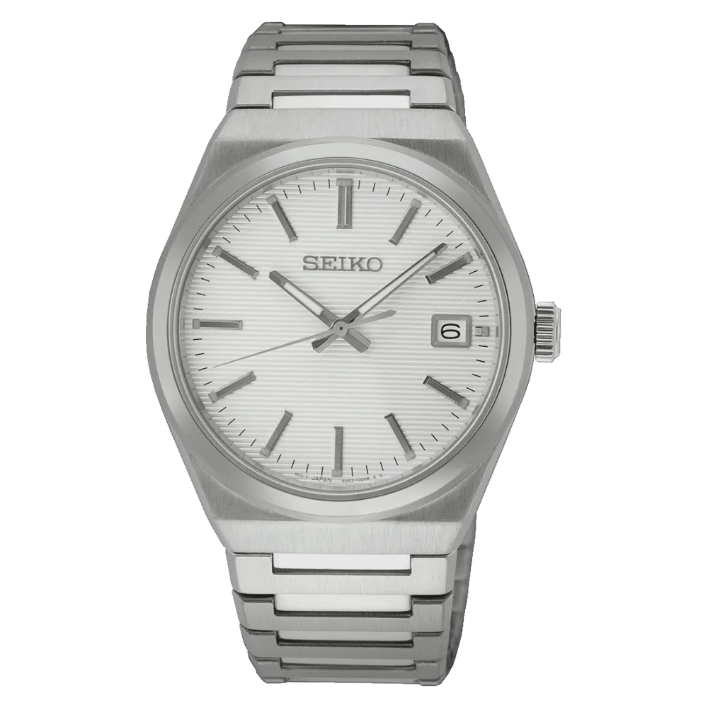 Seiko 3 hand quartz men's watch SUR553P1