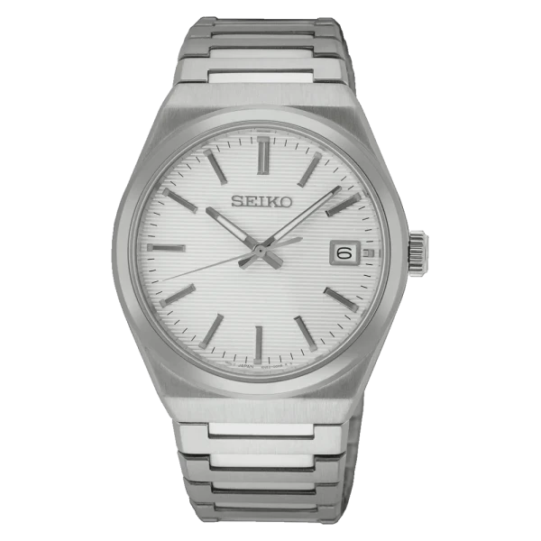 Seiko 3 hand quartz men's watch SUR553P1