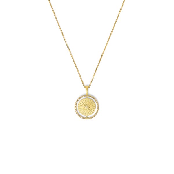 Bernd Wolf Sun & Moon Zirconia Necklace 8612002156-V50