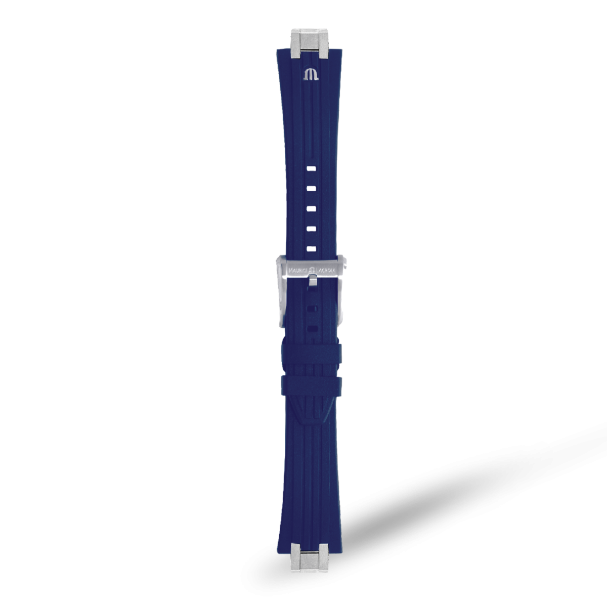 Maurice Lacroix Ersatzarmband Kautschuk Blau 25 mm ML822-005027