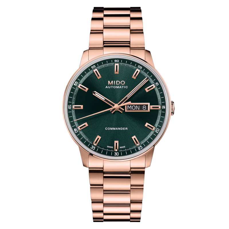 Mido Commander Datoday Automatic Watch, Green, 40mm Men's Watch M021.430.33.091.00