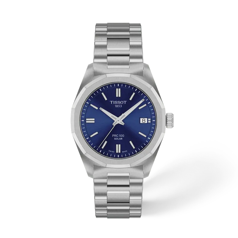 Tissot PRC 100 Solar 34mm ladies' watch T151.822.11.041.00