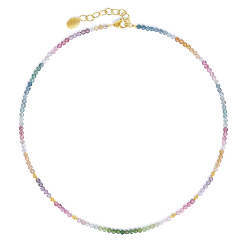 Bernd Wolf Rainbow necklace design line Cleopatra, tourmaline 8110006926-V46