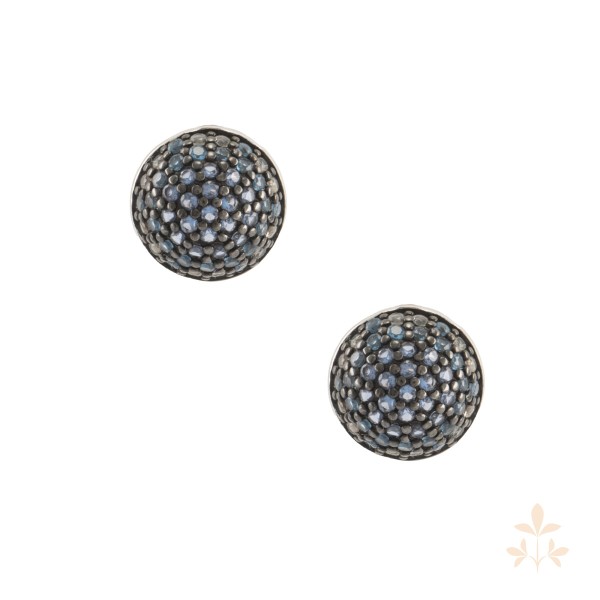 At that time sapphire bamboo earrings SZA-2990-316