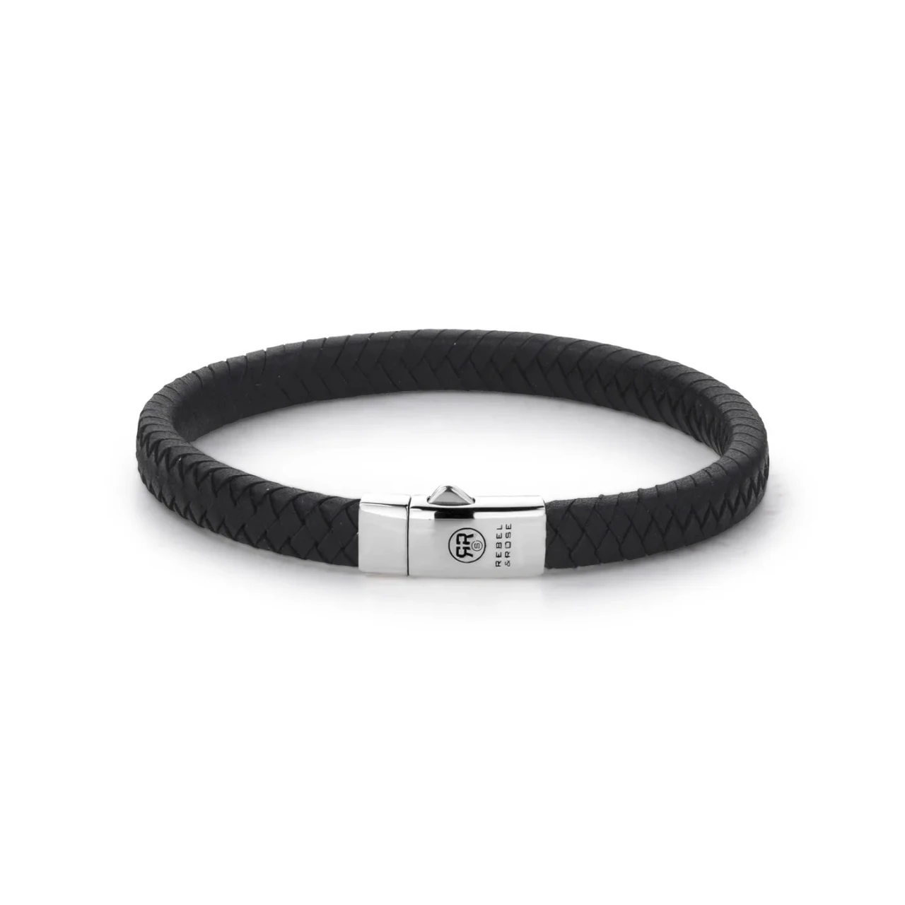Rebel and Rose Men's Jewelry Braided RR-L0070-S-S