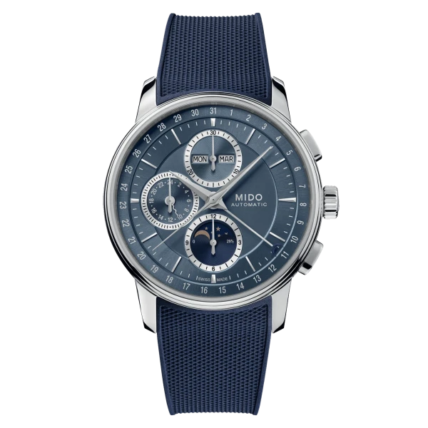 Mido Baroncelli Chronograph Moonphase M027.625.17.041.00 men's watch