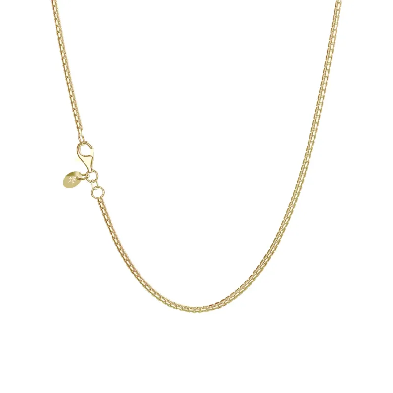 Seinerzeit Box chain 1.3 gold plated 60 cm SZK-6960-013-60