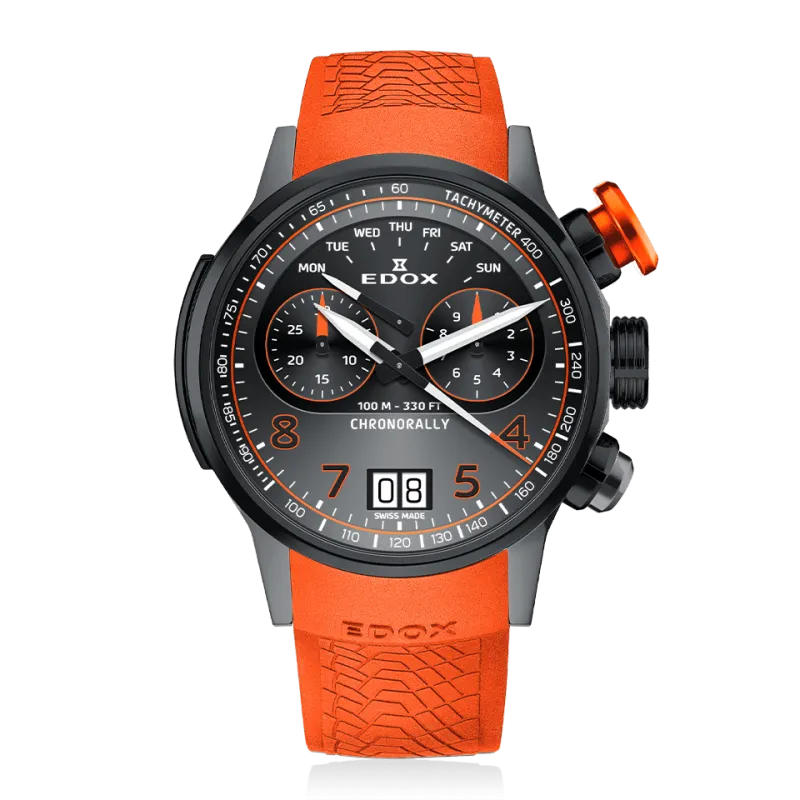 Edox Chronorally men's watch 38003-TINGNOCAO-GNO